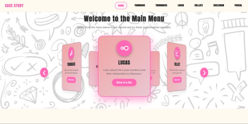 Screenshot of Case Study Beatonerra