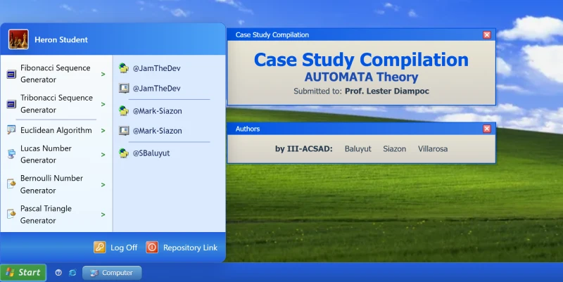 Screenshot of Acads Case Studies